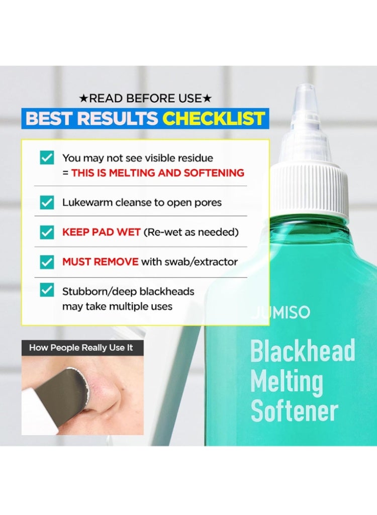 JUMISO Blackhead Melting Softener Kit 150ml – علاج إزالة الرؤوس السوداء وتنقية المسام - Image 2